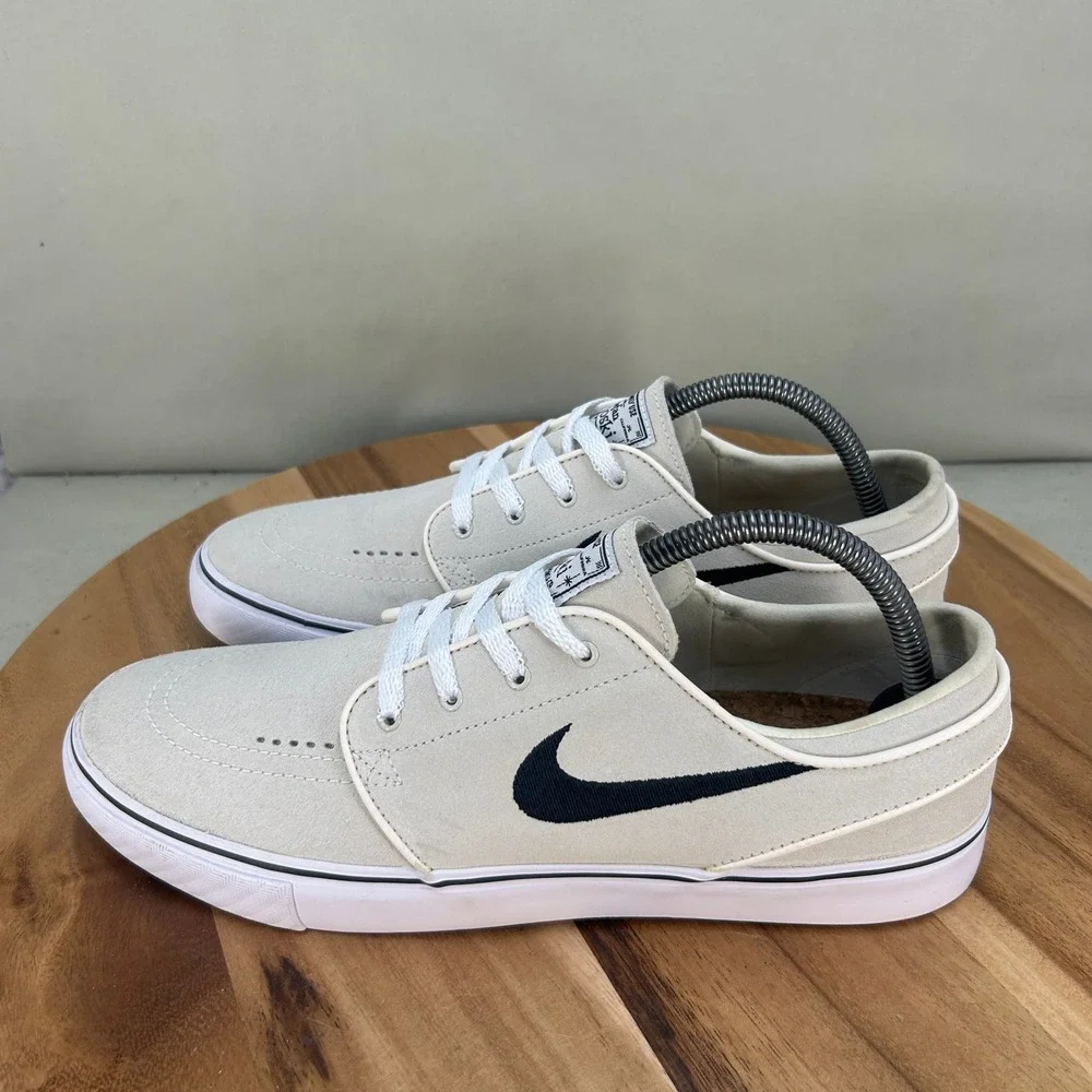 Nike SB Stefan Janoski OG+ Alabaster Black Skate Shoes FD6757-100 Mens Size 9.5